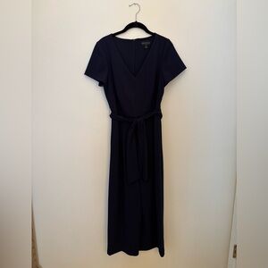 Connected Apparel Navy Jumpsuit